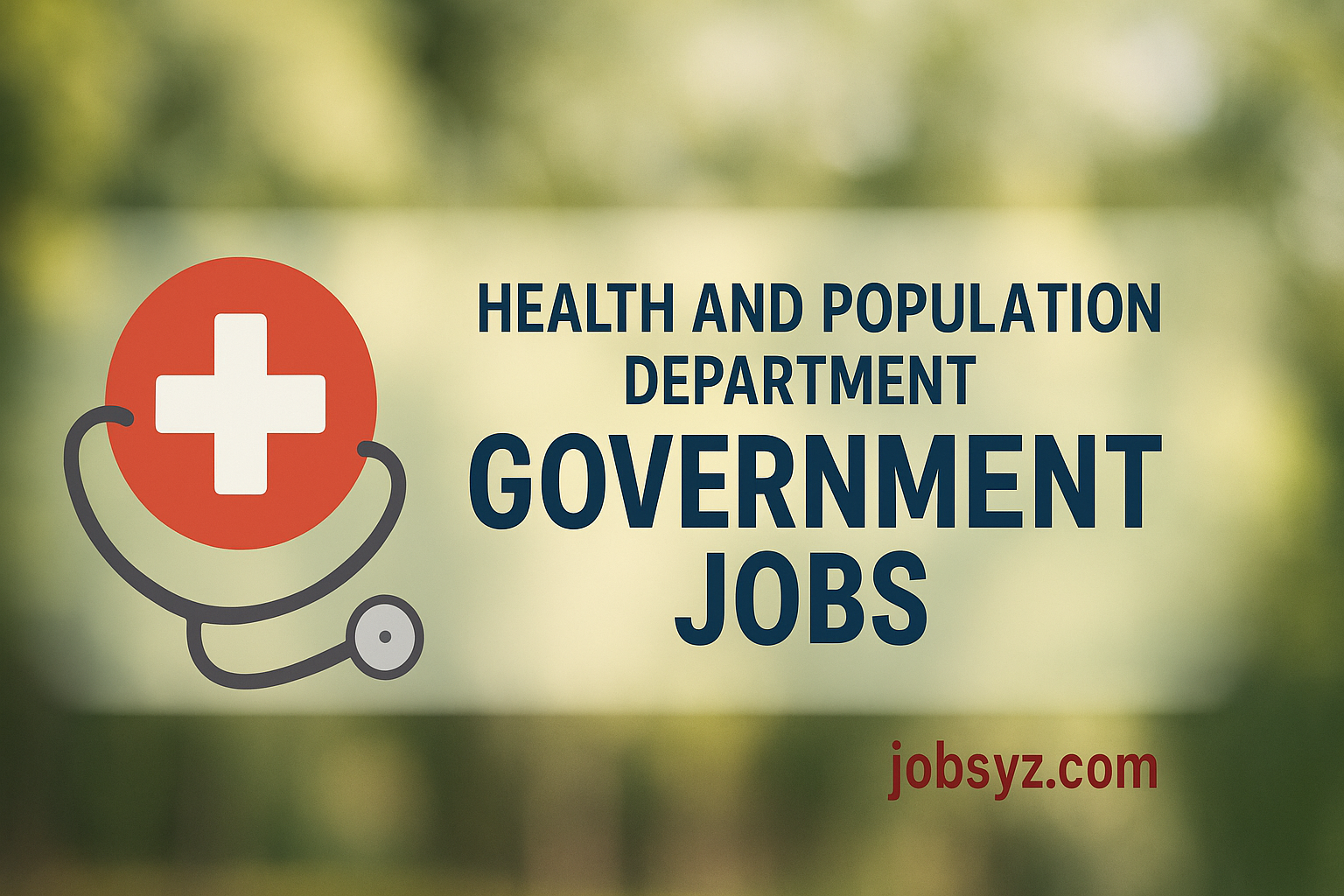 Health Department of Sindh Jobs 2025 | Career Opportunities