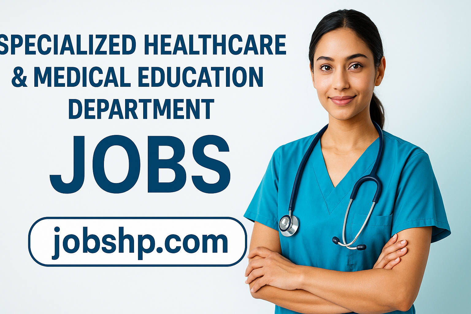Healthcare & Medical Education Department Jobs 2025 | Apply Now