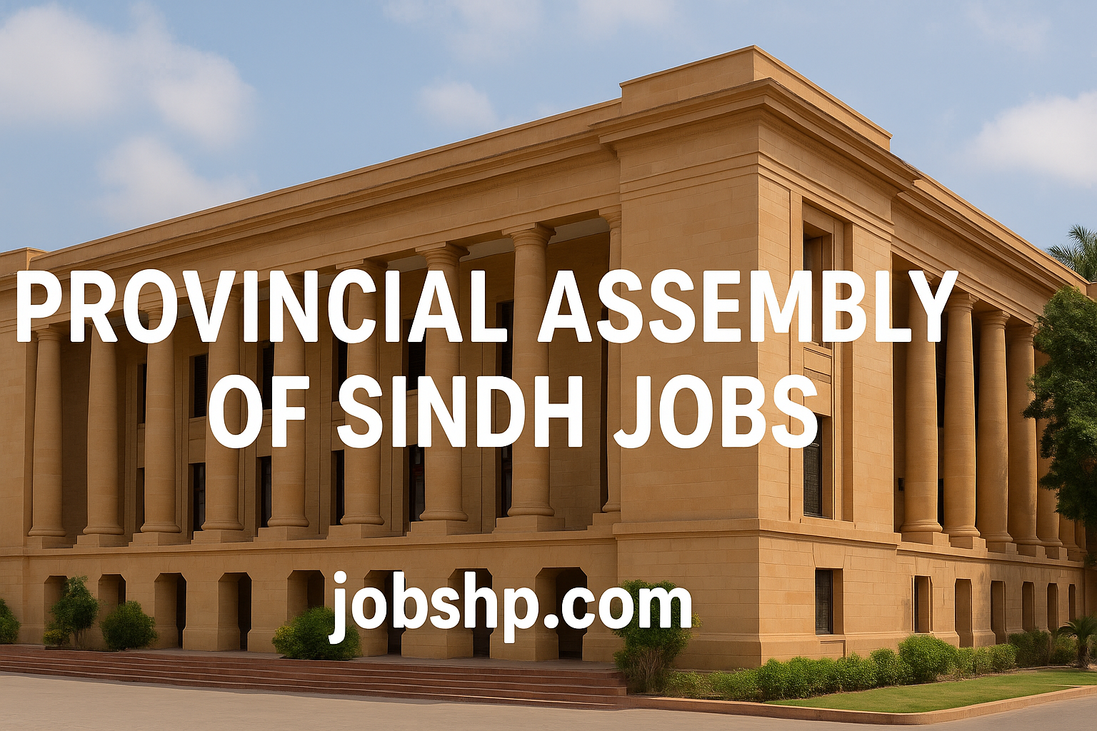 Provincial Assembly of Sindh Jobs 2025 | Latest Vacancies