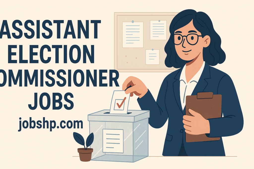 Latest Assistant Election Commissioner Jobs 2025 – Apply Online