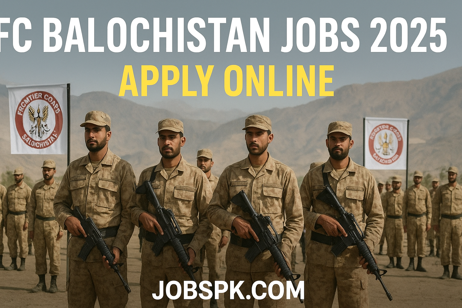 FC Balochistan Jobs 2025 – Apply Online for Latest Security Force Careers